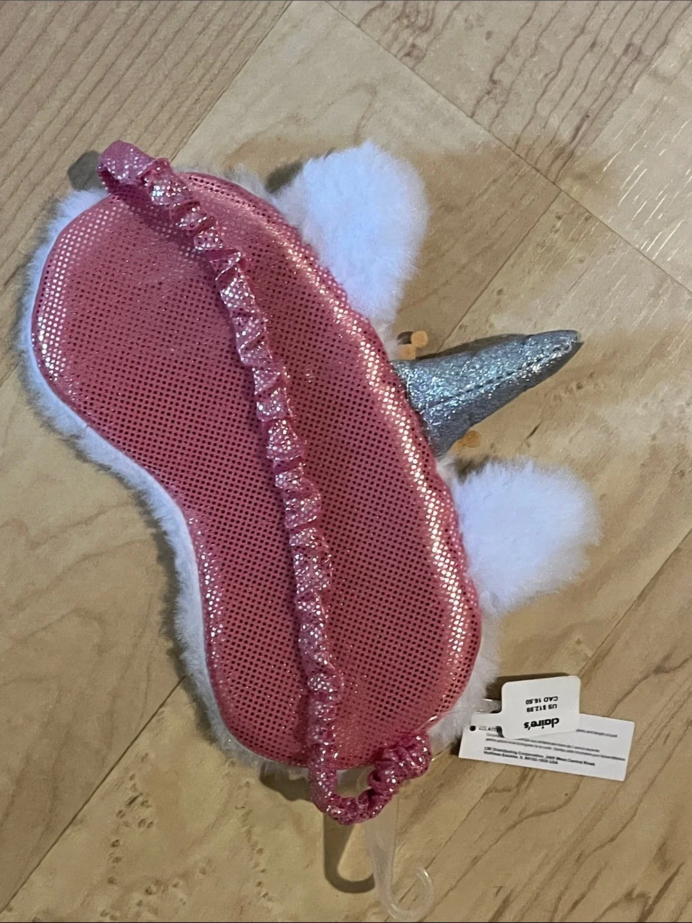 Claire’s 🦄 Unicorn 3-Piece Bundle | Cosmetic Bag Sleep Mask & Lip Gloss NWT